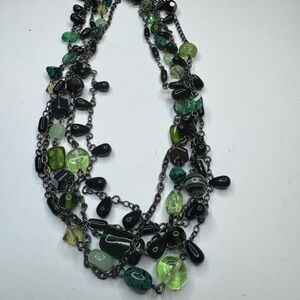Lia Sophia Herb Garden Necklace (retired) and Earrings Set